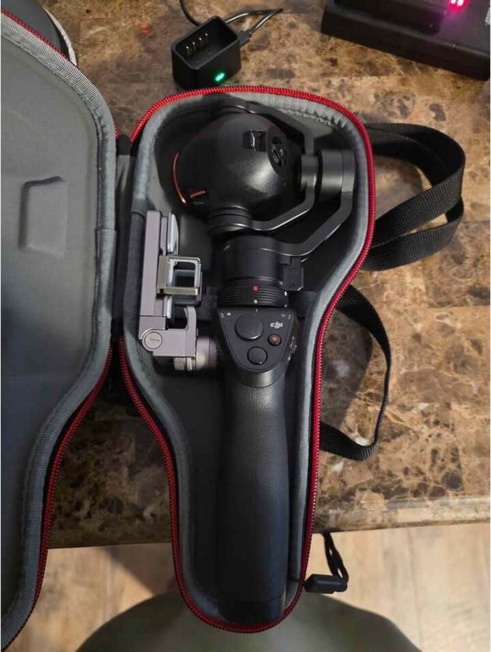 DJI Osmo+ Handheld action camera with built in Gimbal and Phone stand